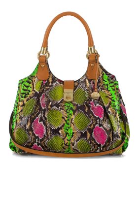 Brahmin Elisa Multi Anaconda Satchel