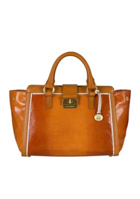 Brahmin Annabelle Sand Simon Satchel Collection