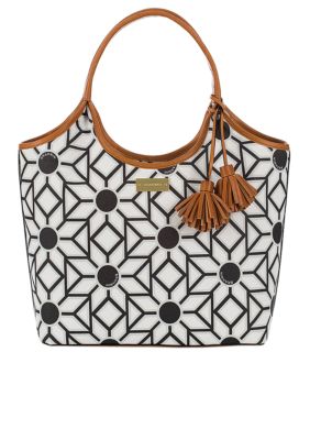 Brahmin Small Shopper Tote Kaleidoscope Collection