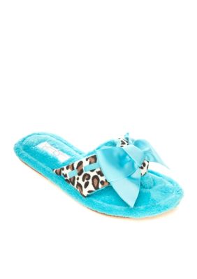 Jessica Simpson Leopard Thong Slipper