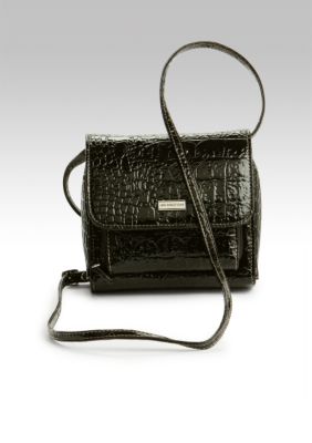 ND&reg; New Directions Glazed Alligator Wallet on a String
