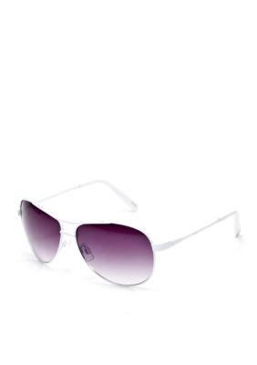 Jessica Simpson Classic Metal Aviator Sunglasses