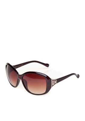 Jessica Simpson Oval Glam Sunglasses
