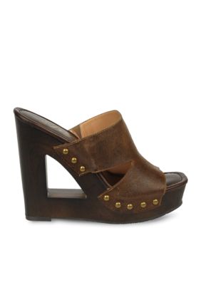 Fergie Panama Wedge Slide