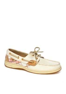 Sperry&reg; Top-Sider Bluefish Boat Shoe - Oat/Sand Plaid
