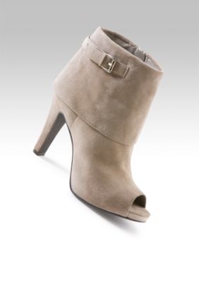 Kristin Davis Vince Open Toe Bootie