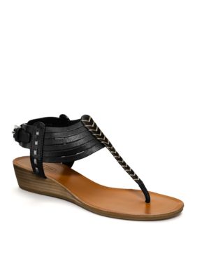 COACH INDIA HUARACHE WEDGE SANDAL