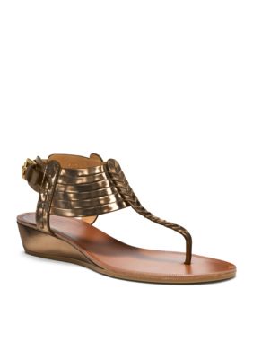 COACH INDIA HUARACHE WEDGE SANDAL