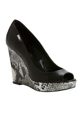 Calvin Klein Colleen Peep-toe Wedge