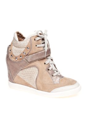 GUESS Huxley2 High Top Wedge Sneaker