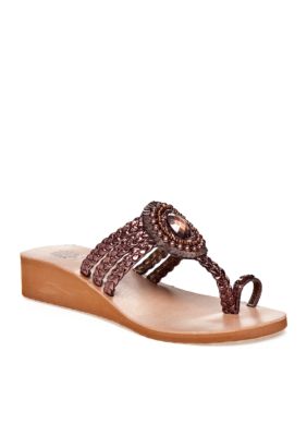 Yellow Box Orlanda Wedge Sandal