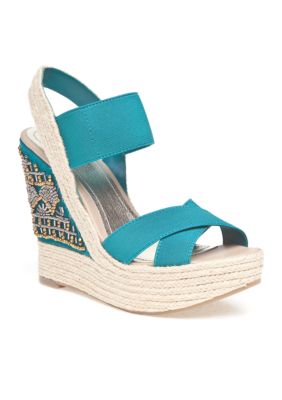 Kenneth Cole Reaction Live Fast Wedge Sandal