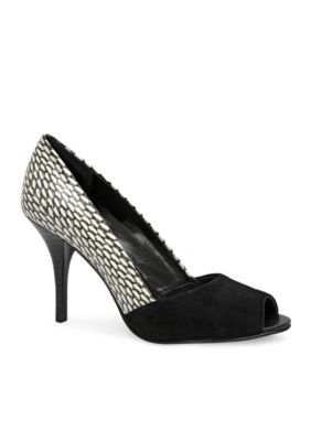 Tahari Lyra Open Toe Pump