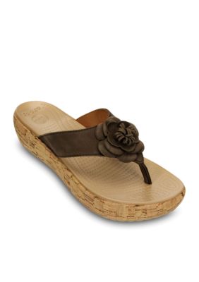 Crocs A-leigh Floral Flip Flop
