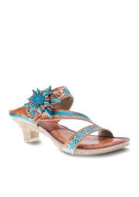 Spring Step Amethyst Slide Sandal