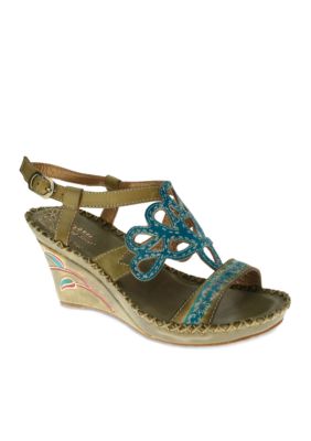Spring Step Frangipani Wedge