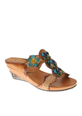 Spring Step Luzon Wedge Slide