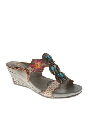 Spring Step Luzon Wedge Slide