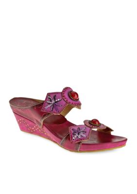 Spring Step Sesame Wedge Sandal