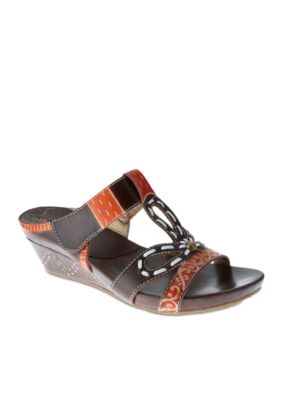 Spring Step Siam Wedge Slide