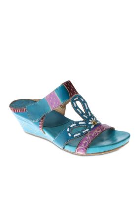 Spring Step Siam Wedge Slide