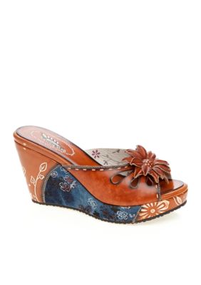 Spring Step Velocity Wedge Sandal