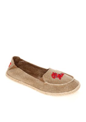 Campus Cruzerz Ole Miss Canvas Collegiate Flat