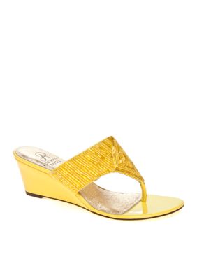 Adrianna Papell Cameron Thong Wedge