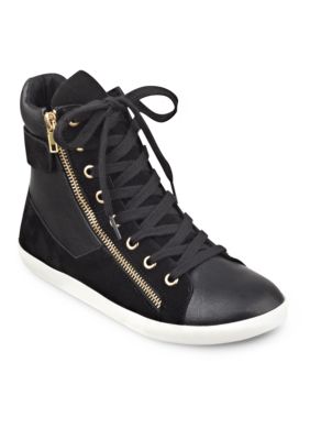 Pink & Pepper Sheild Wedge Sneaker