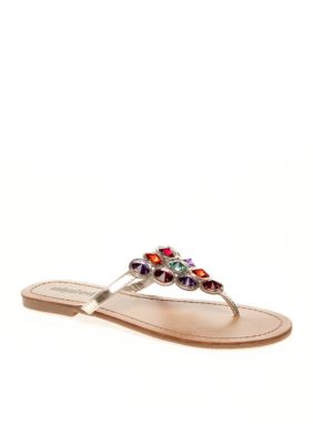 UNLISTED Pop Of Gold Sandal