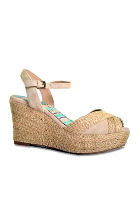 Splendid Granite Wedge Sandal