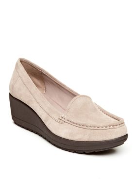 Easy Spirit Christette Wedge Moc - Available in Extended Sizes