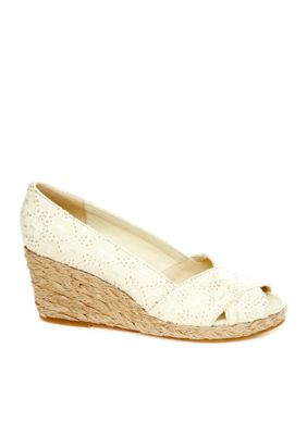 Rampage Adorer Peep-toe Wedge