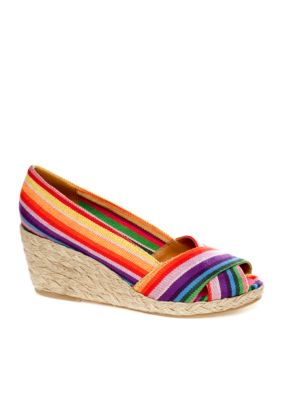 Rampage Adorer Peep-toe Wedge