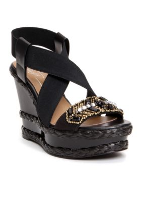 Donald J Pliner Tiki Wedge Sandal