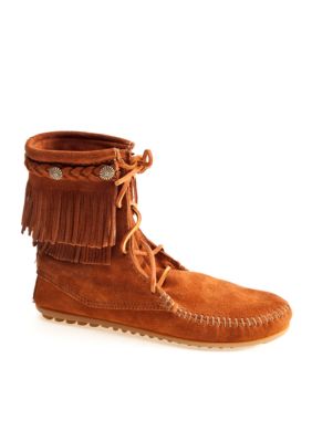 Minnetonka Double Fringe Tramper Boot