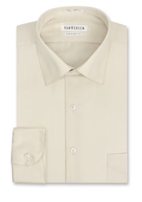 Van Heusen Wrinkle-Free Lux Sateen Dress Shirt