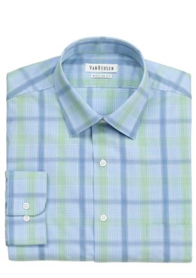 Van Heusen Wrinkle-Free Check Dress Shirt