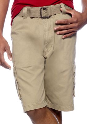 Wrangler Tampa Belted Cargo Shorts