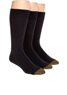 Gold Toe&reg; 3-Pack Hampton Luxurious Socks