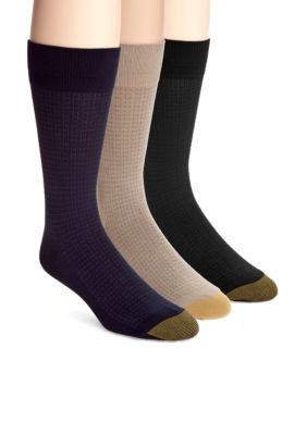 Gold Toe Micro Dots Dress Socks - Single Pair