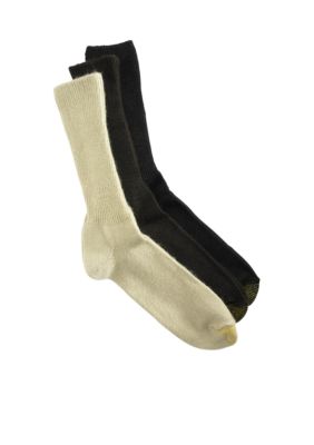 Gold Toe Big & Tall Fluffies 3 Pk Socks