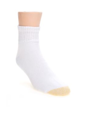 Gold Toe 6-Pack Quarter Athletic Socks