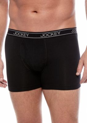 Jockey&reg; 2-Pack Slim Fit &ldquo;Stay Dry&rdquo; Boxer Briefs