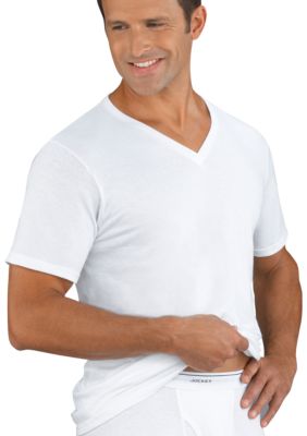 Jockey Big & Tall 4-Pk V-Neck Tee
