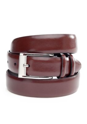 Saddlebred&reg; Brushed Nickle Dress Belt