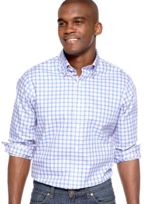 Black Brown 1826 Plaid Tattersal Shirt