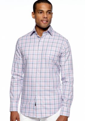 Black Brown 1826 Windowpane Check Shirt