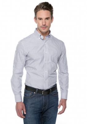Black Brown 1826 Hector Check Shirt