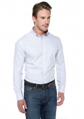 Black Brown 1826 Whiskers Stripe Shirt